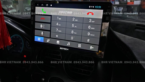 Màn hình DVD Android xe Daewoo Matiz 1998 - 2008 | Gotech GT6 New